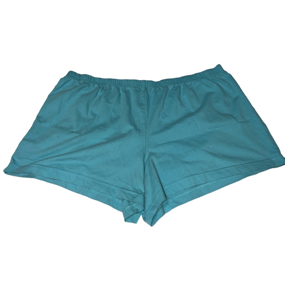 Women's Comfy Sleep Shorts - Tiffany Blue Color